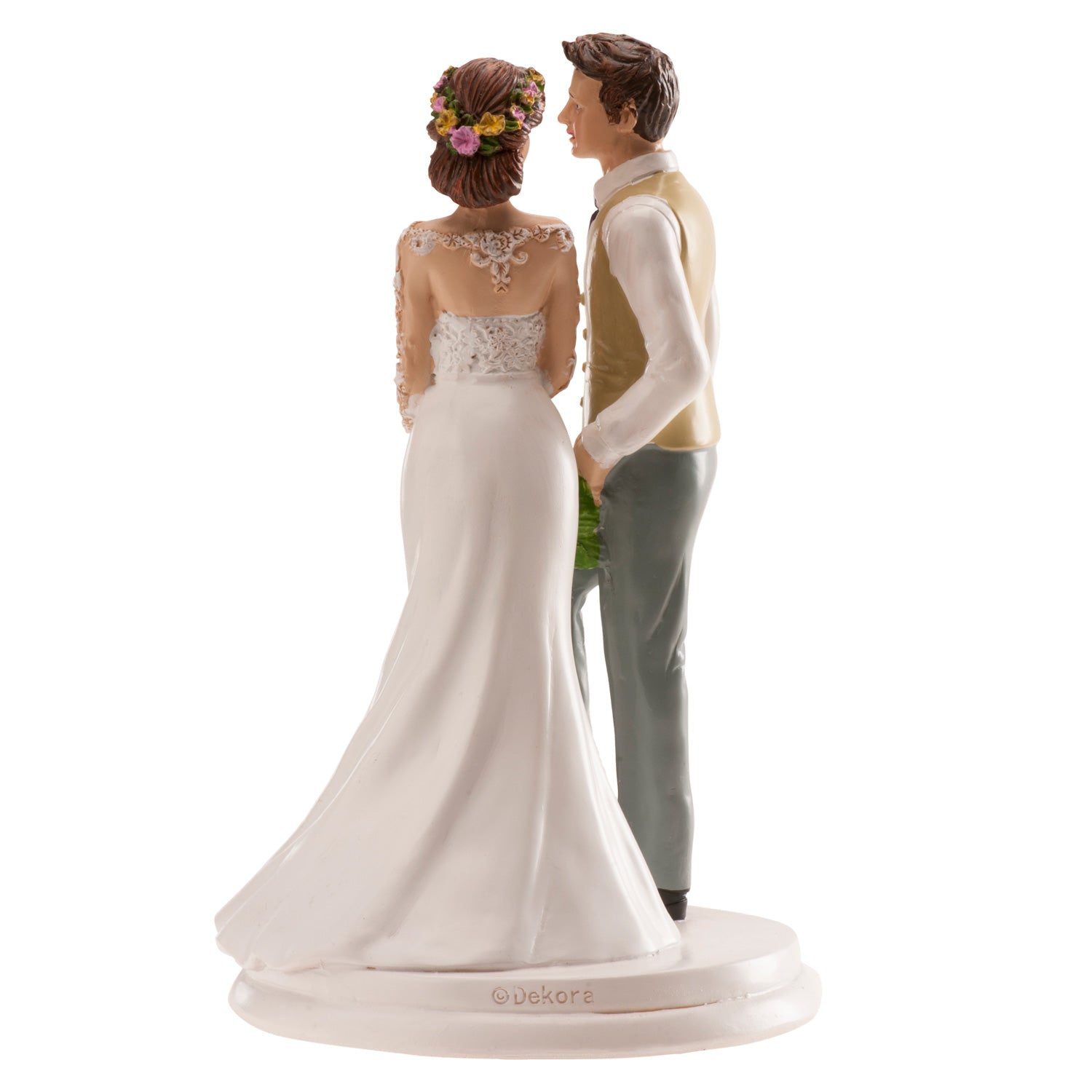 PAREJA BODA FÚTBOL 20 CM