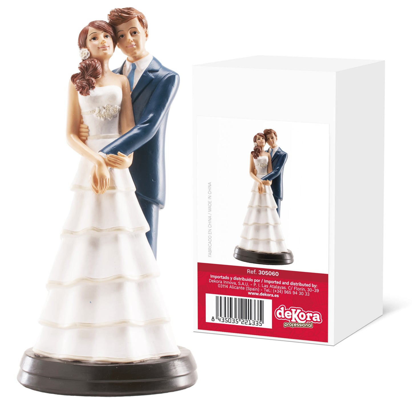 WEEDING COUPLE  LAURA Y ALVARO 18CM