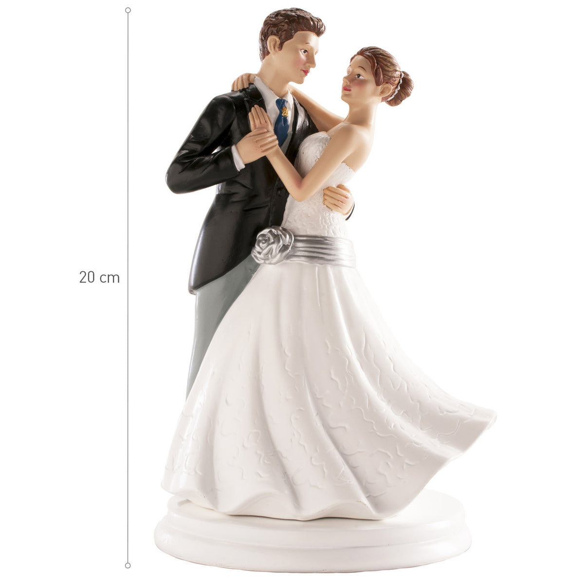 PAREJA BODA BAILANDO 20CM
