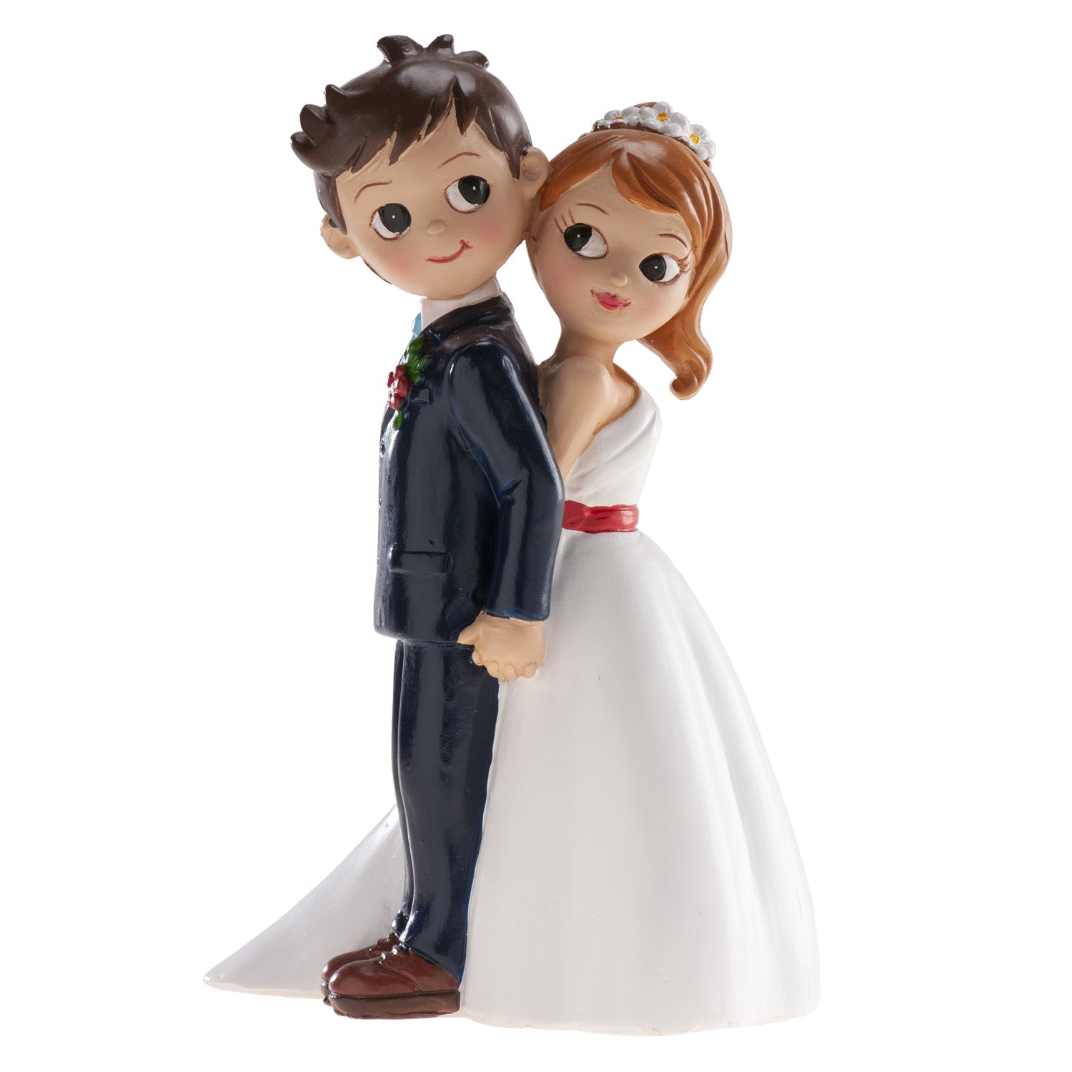 COUPLE DE MARIAGE AVEC DOS 16CM