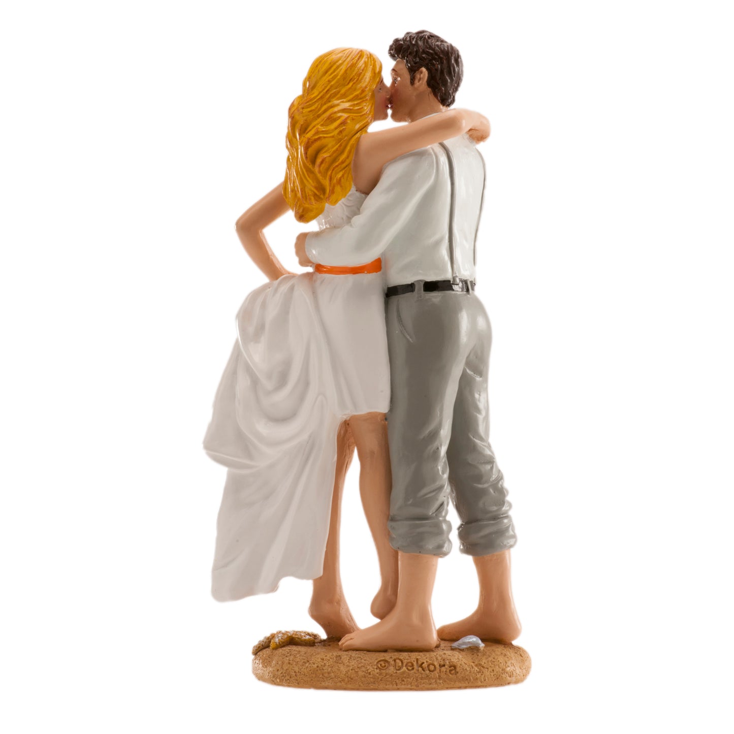 PAREJA DE BODA "PLAYA" 16 CM