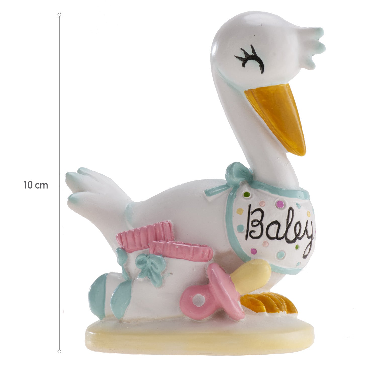 BAUTIZO CIGÜEÑA BABY 10CM
