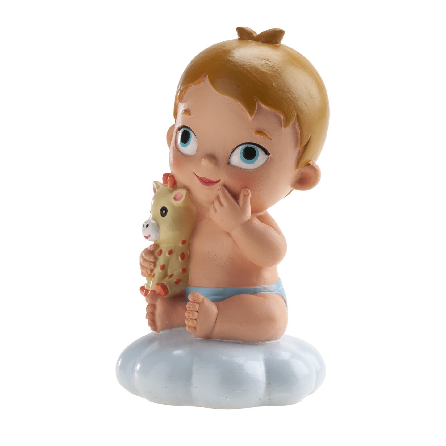 BAUTIZO NIÑO PELUCHE JIRAFA 10,5 X 6CM