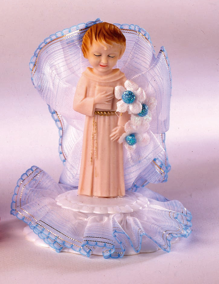 COMUNIONE BAMBINO TULLE AZZURRO