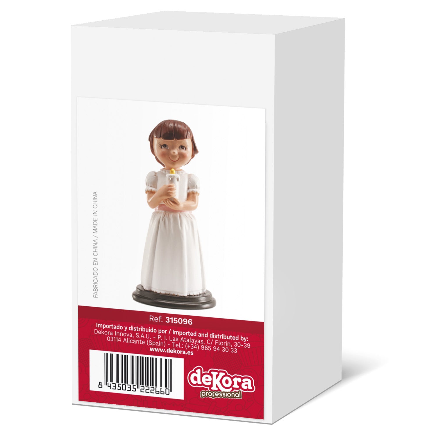 MENINA COMUNHÃO TRAQUINA 13 CM