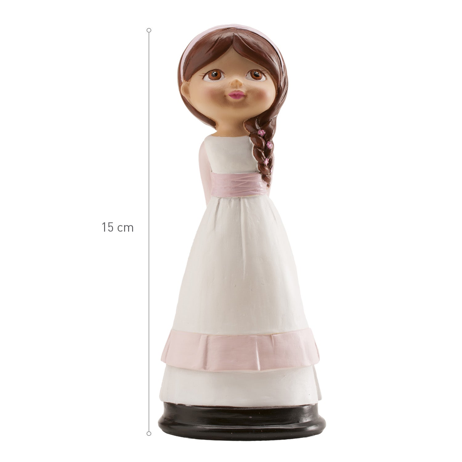 FIGURINE GÂTEAU COMMUNION MARIN FILLE 13 CM