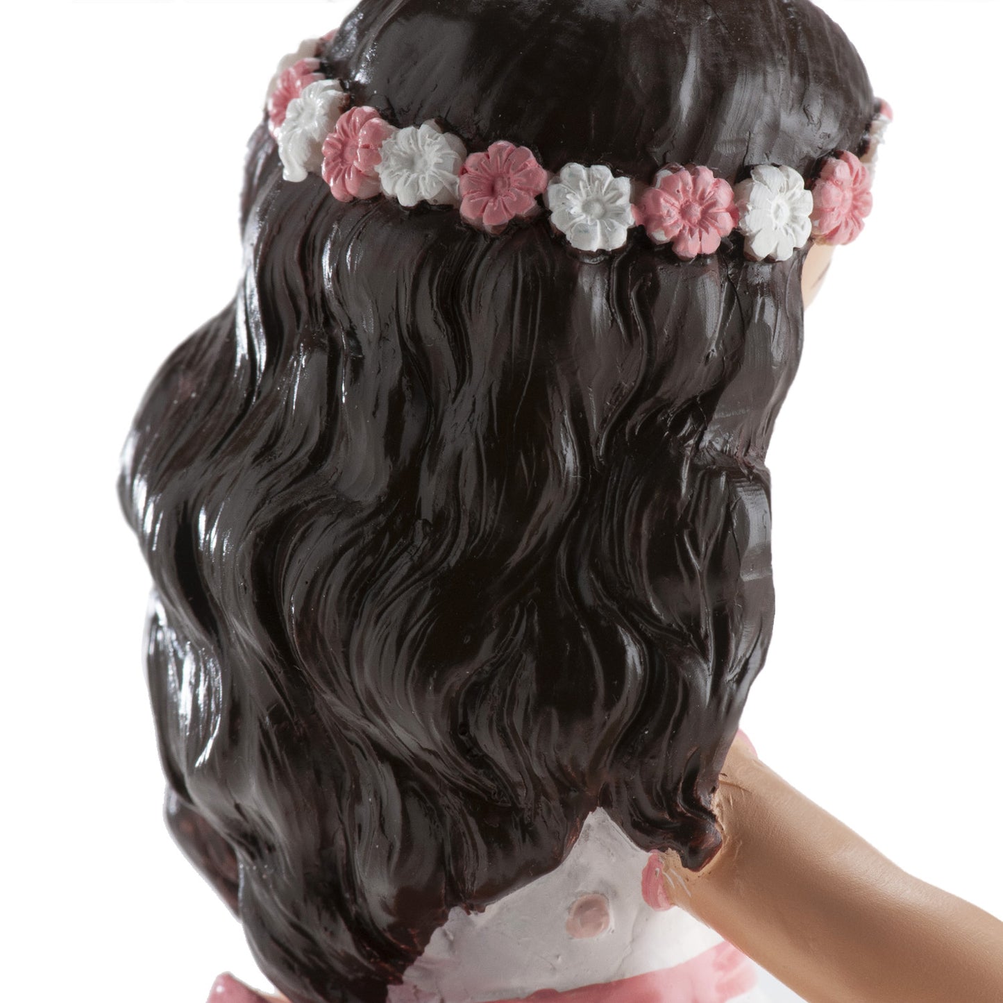 COMMUNION GIRL CAKE TOPPER BERTA 16CM