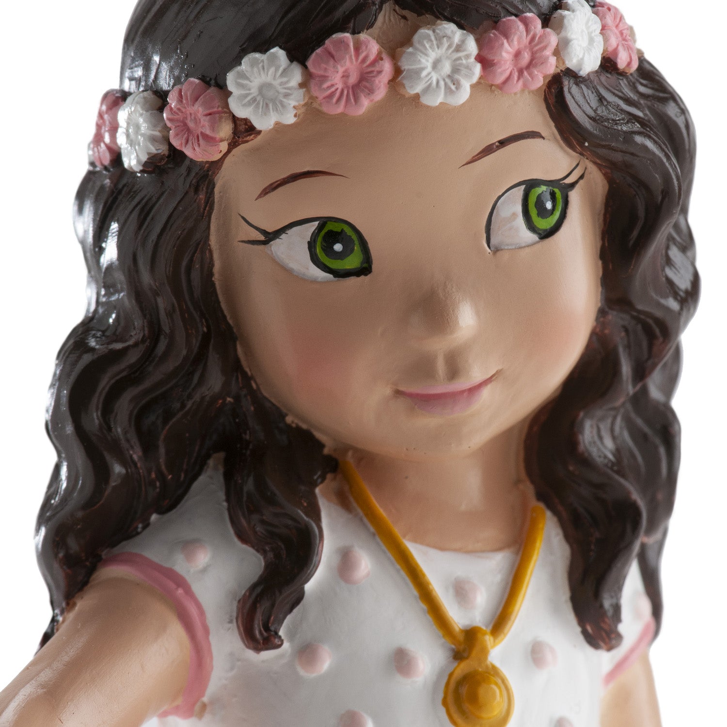 COMMUNION GIRL CAKE TOPPER BERTA 16CM