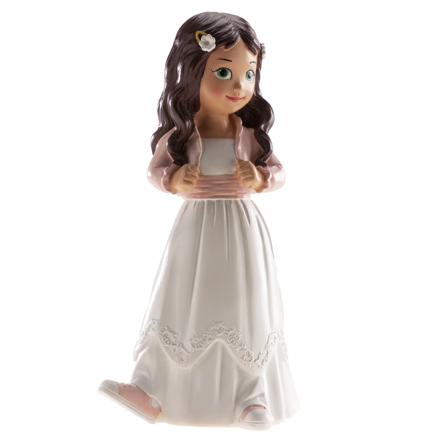 COMUNIONE BAMBINA GIACCA 15,6CM