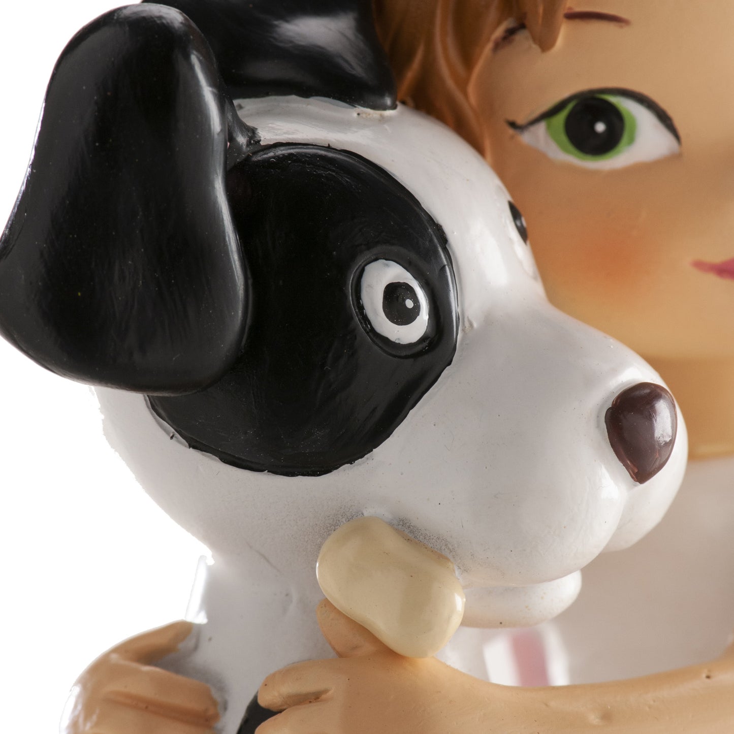 FIGURINE GATEAU COMMUNION CHIEN 11,50CM