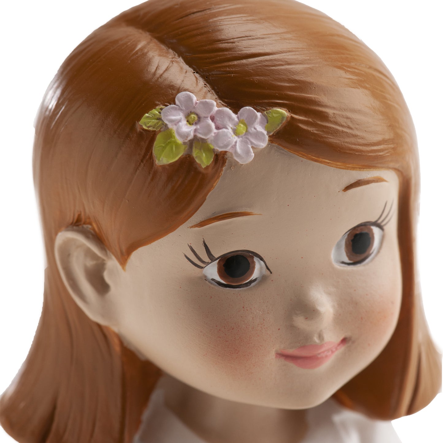 NIÑA COMUNIÓN ROSARIO LAZO ROSA 16CM