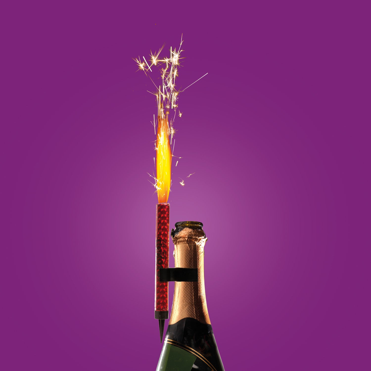 FONTAINE LUMINEUSE AVEC CLIP 15CM