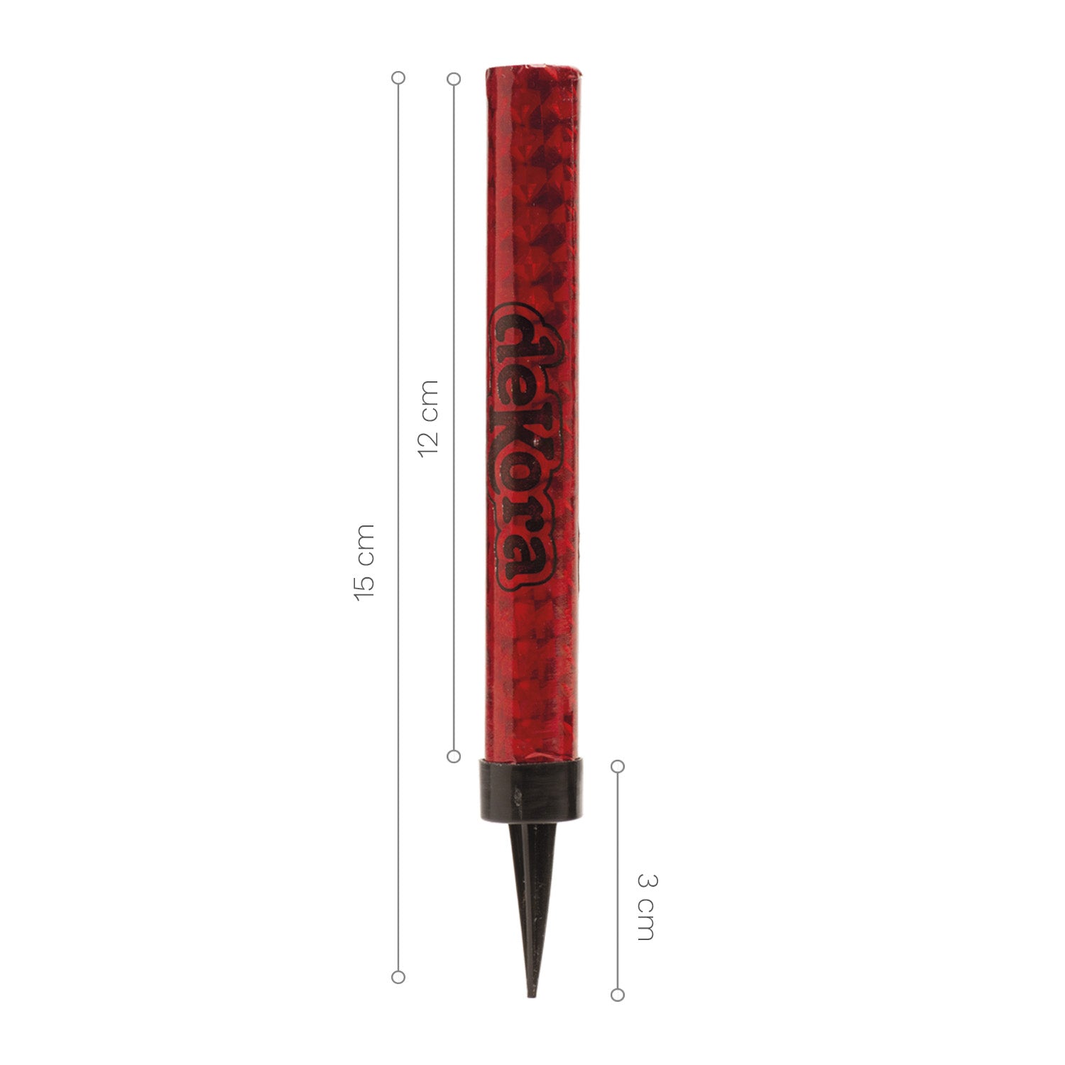 FOGUETE COM CLIP 15CM