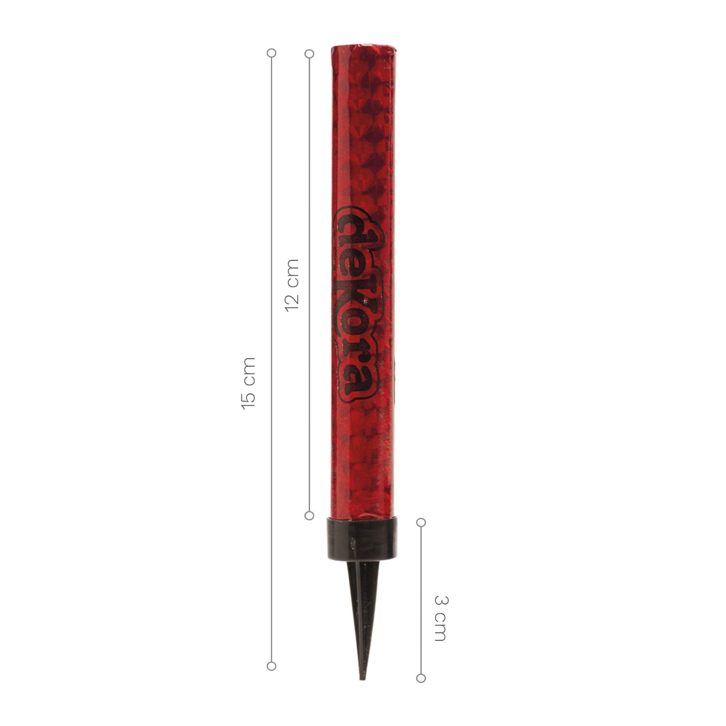 FOGUETE COM CLIP 15CM