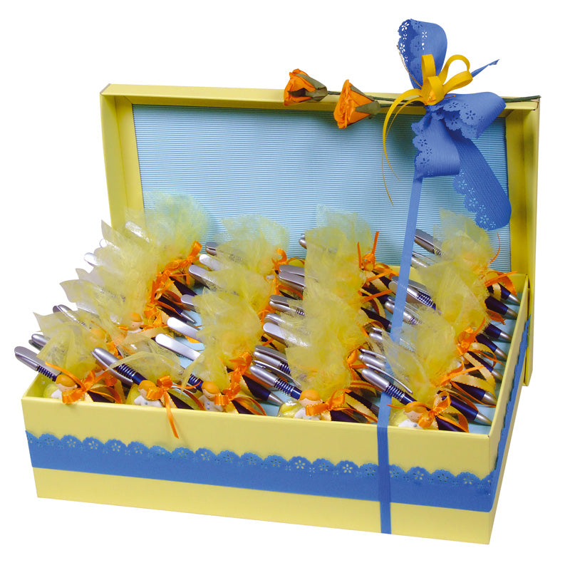 CONFEZIONE PENNA CON BAMBINO