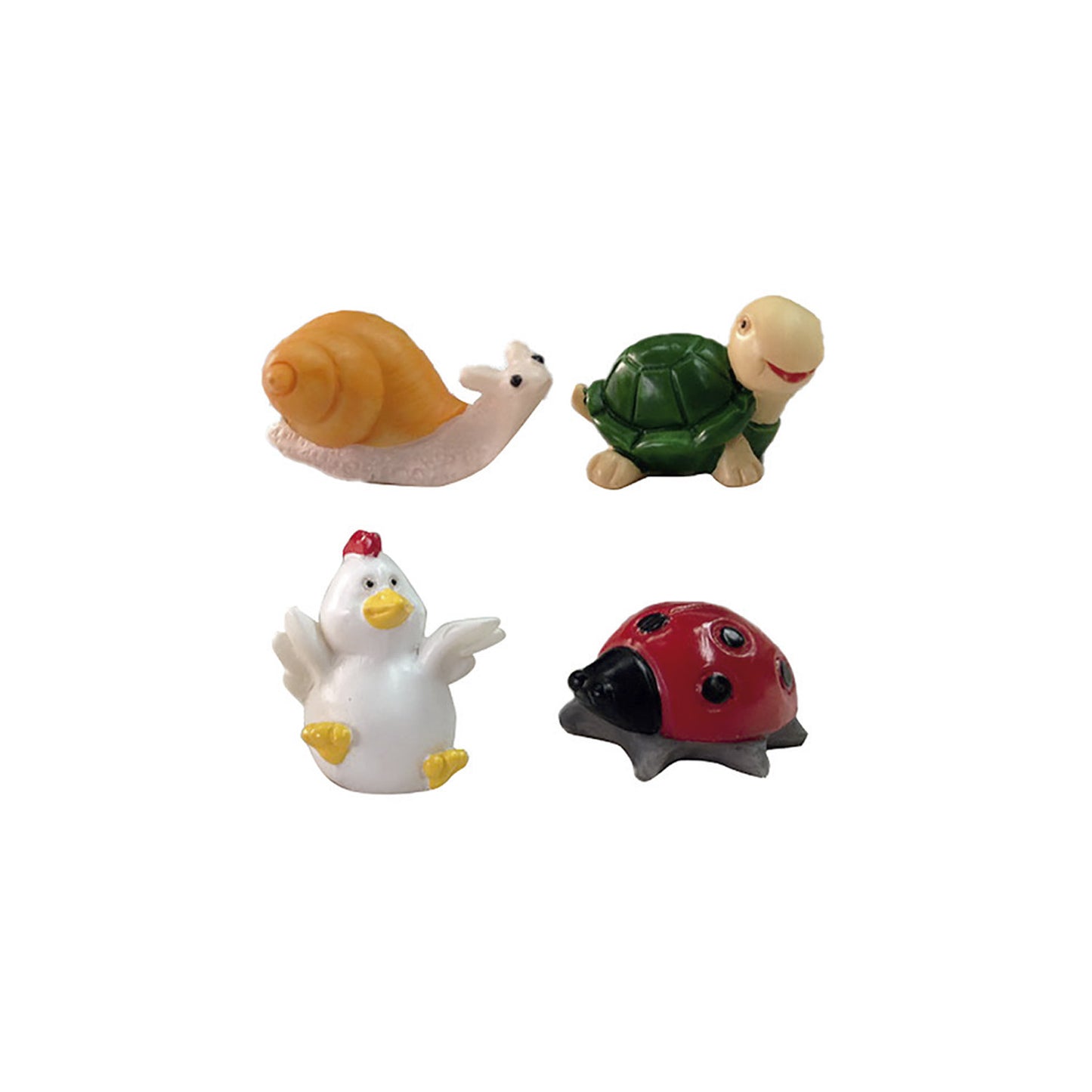 FIGURAS RESINA ROSCÓN 3D ANIMALES SURTIDOS 3-3.5CM
