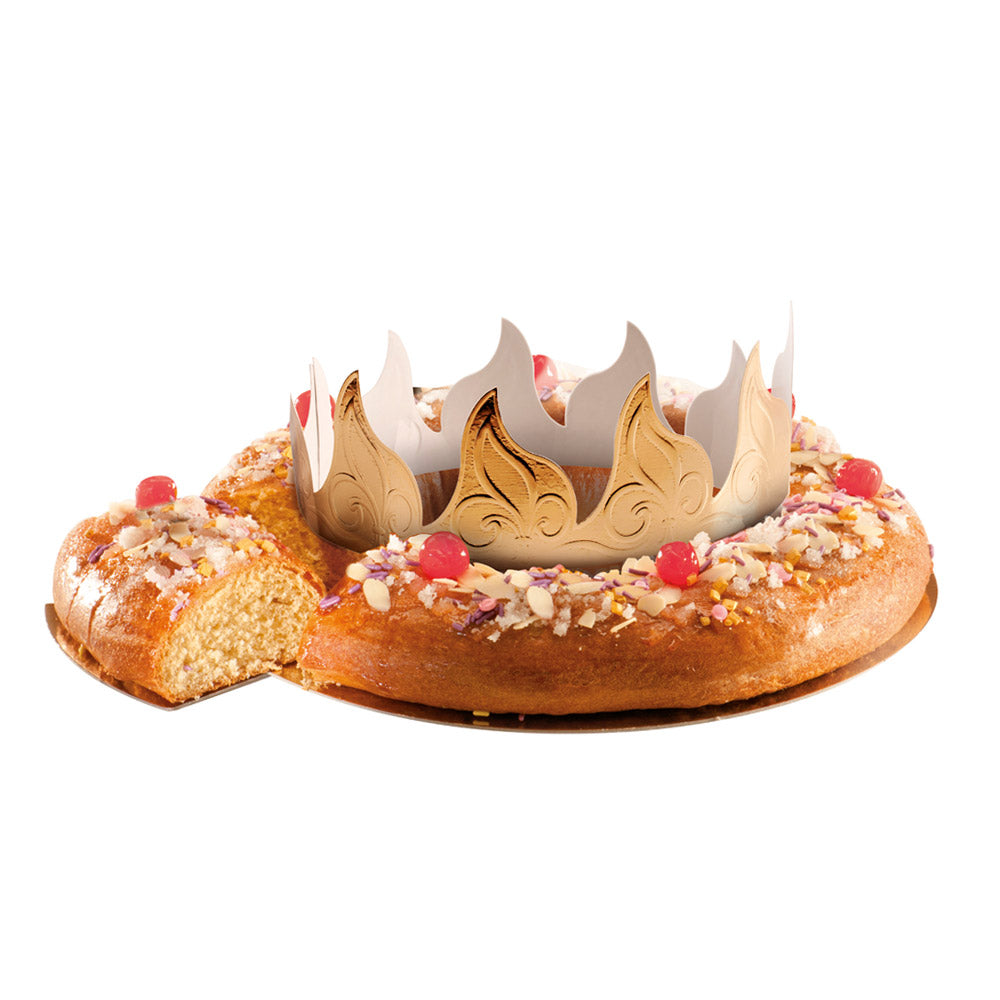 COROA PRINCESA OURO 50X5CM