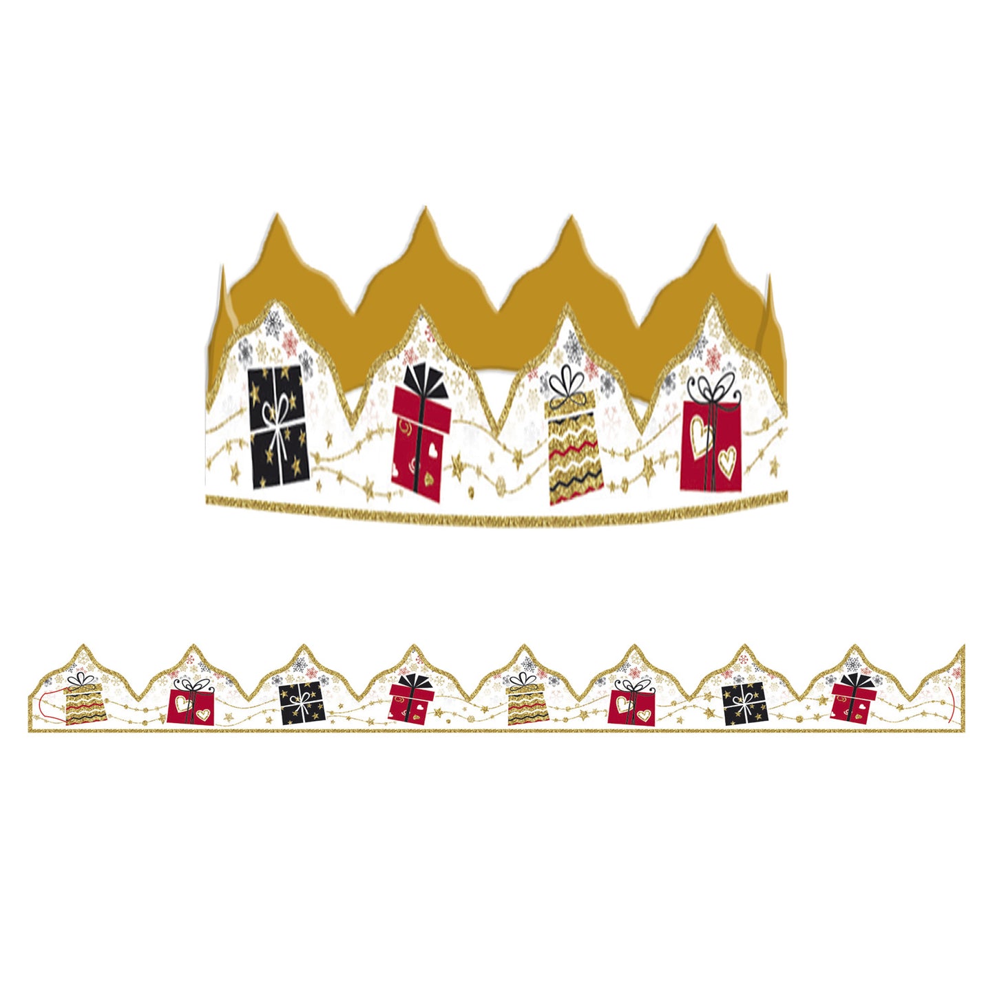 CORONA DE REYES REGALOS 50X5CM