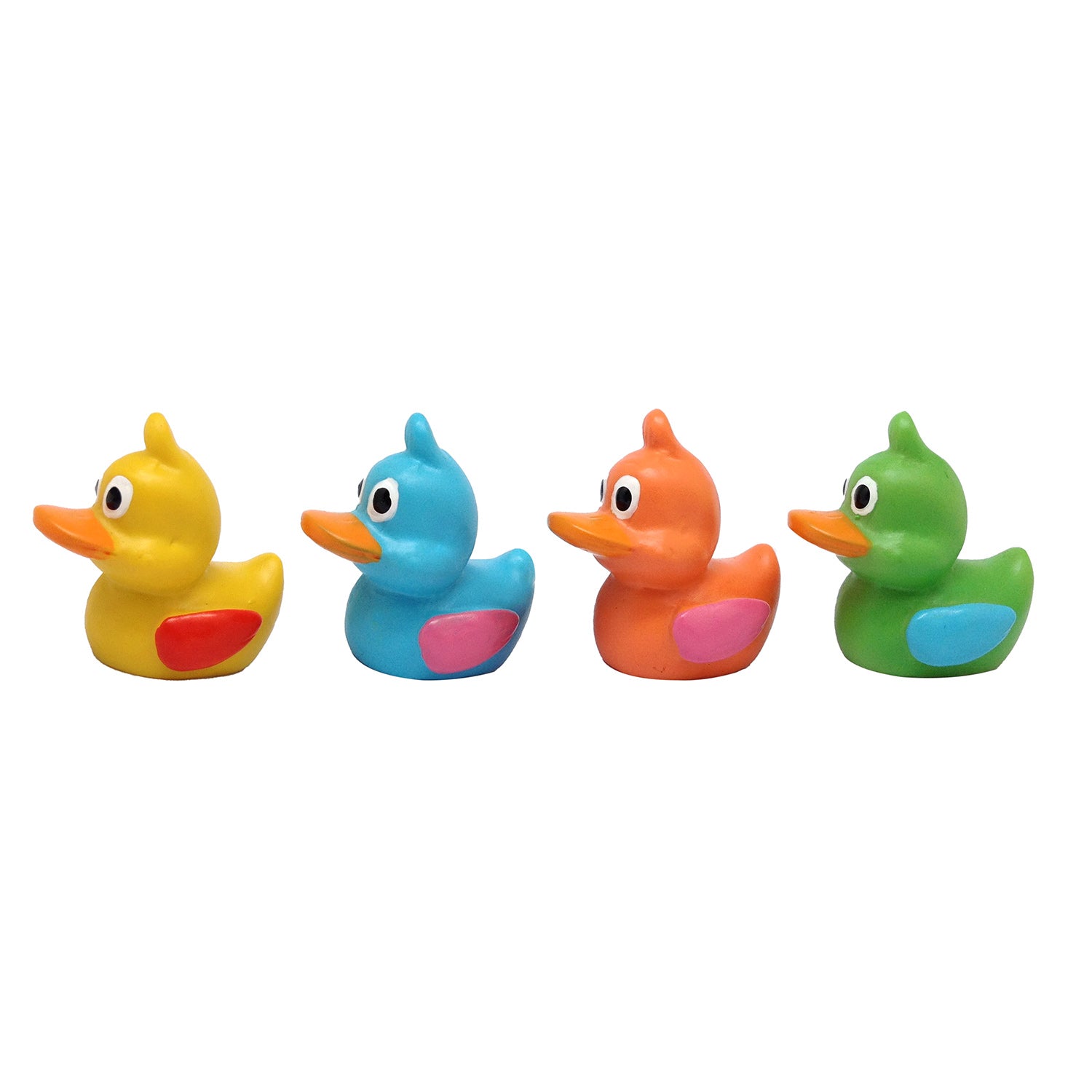 FIGURAS RESINA PARA BOLO DE REI 3D PATOS COLORIDOS 3-3,5CM