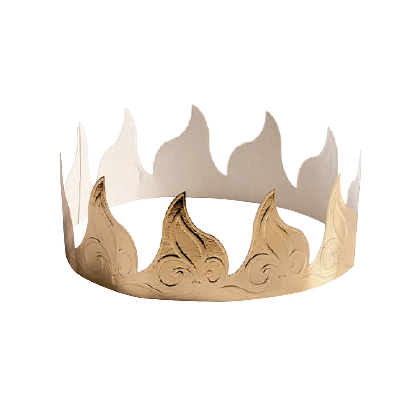 BOÎTE ASSORT. GÂTEAU DES ROIS COURONNE OR, ROI PORCEL.