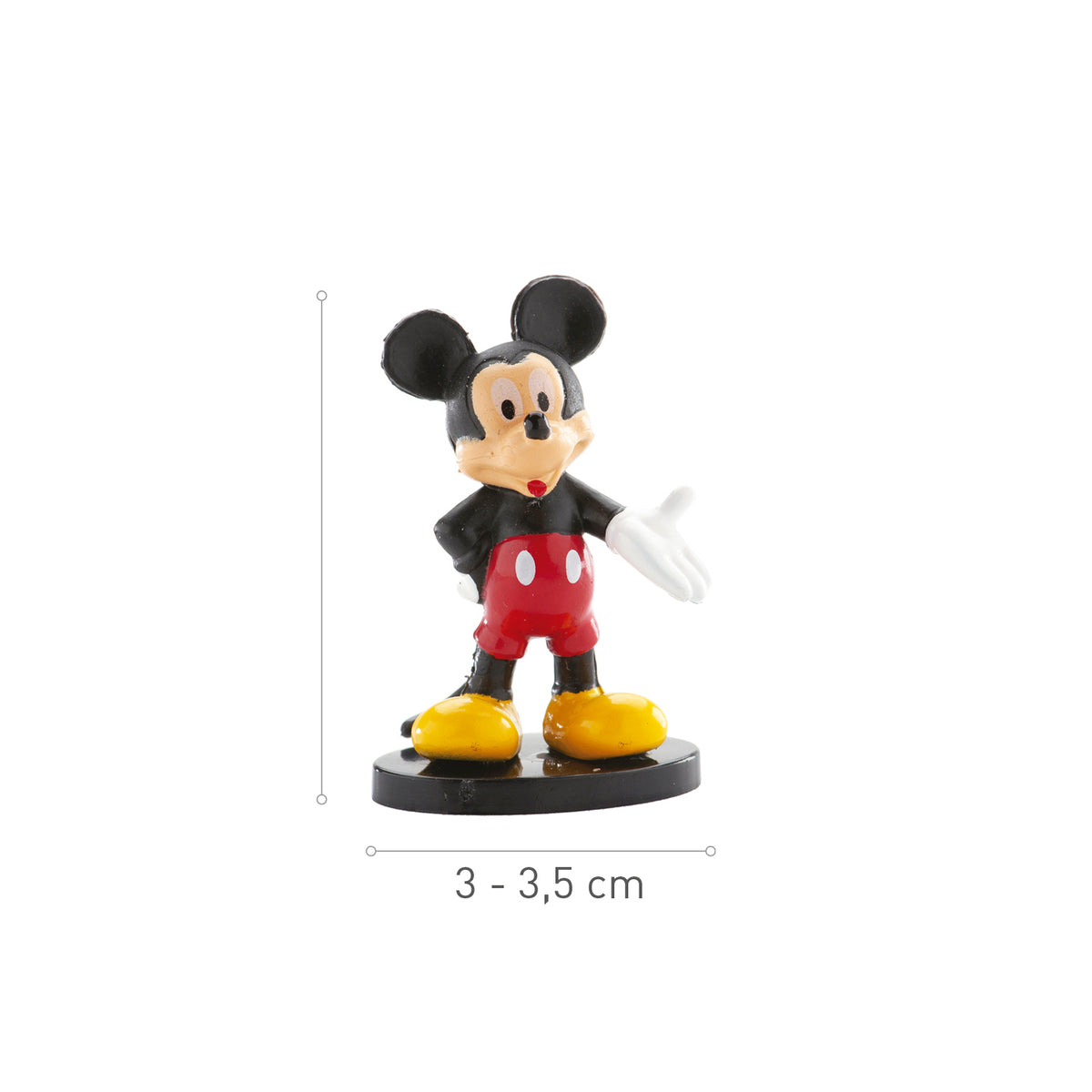 FIGURAS PVC MICKEY & FRIENDS BOLO DO REI 3~3,5CM