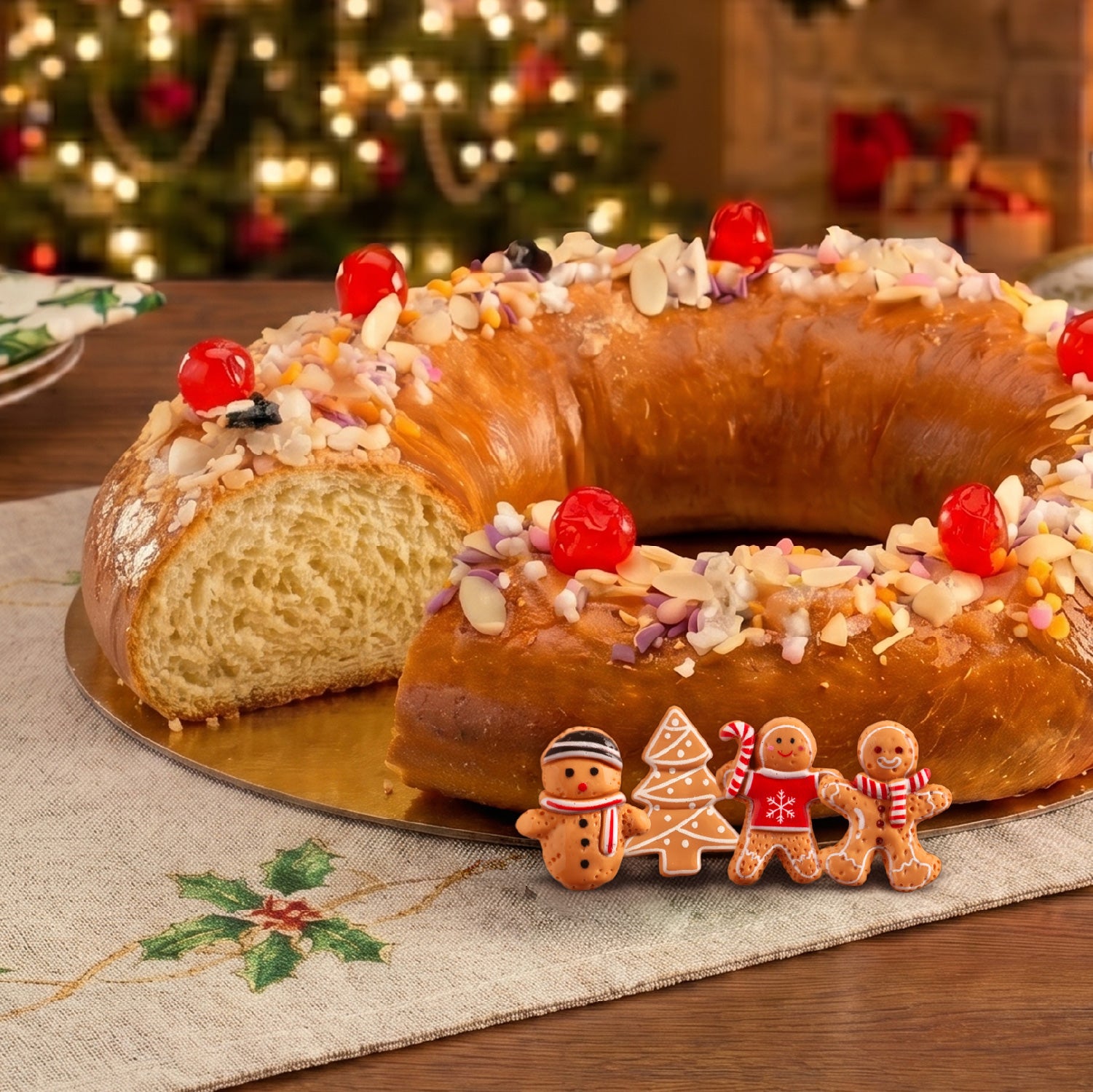 FIGURAS ROSCON 2D SURT.GINGERBREAD 3-3.5CM