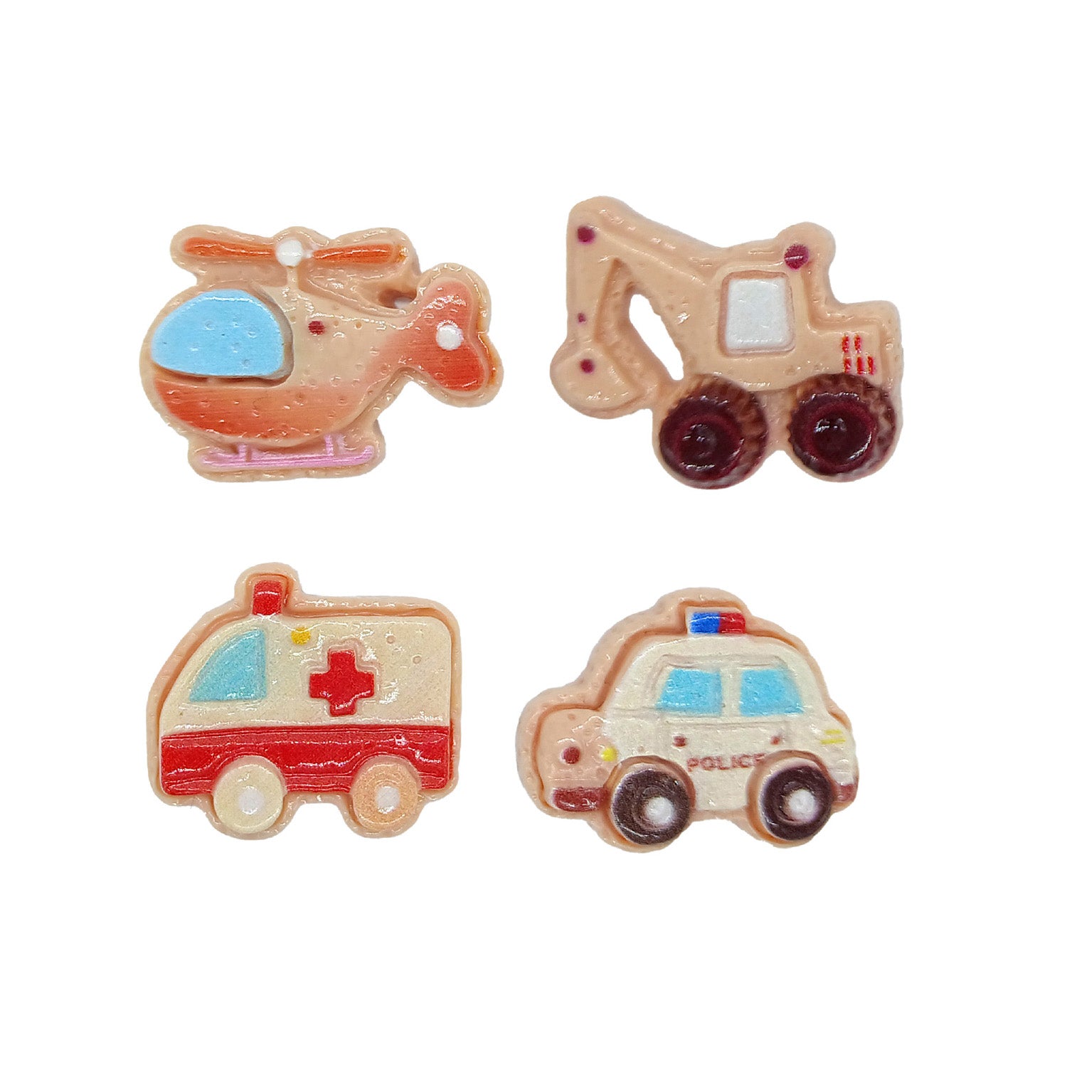 FIGURAS ROSCÓN 2D TRANSPORTES PVC 2.5X2.5CM