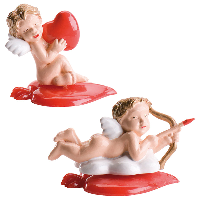 CÚPIDOS PLÁSTICO SAN VALENTÍN 2 MODELOS 4,5 CM