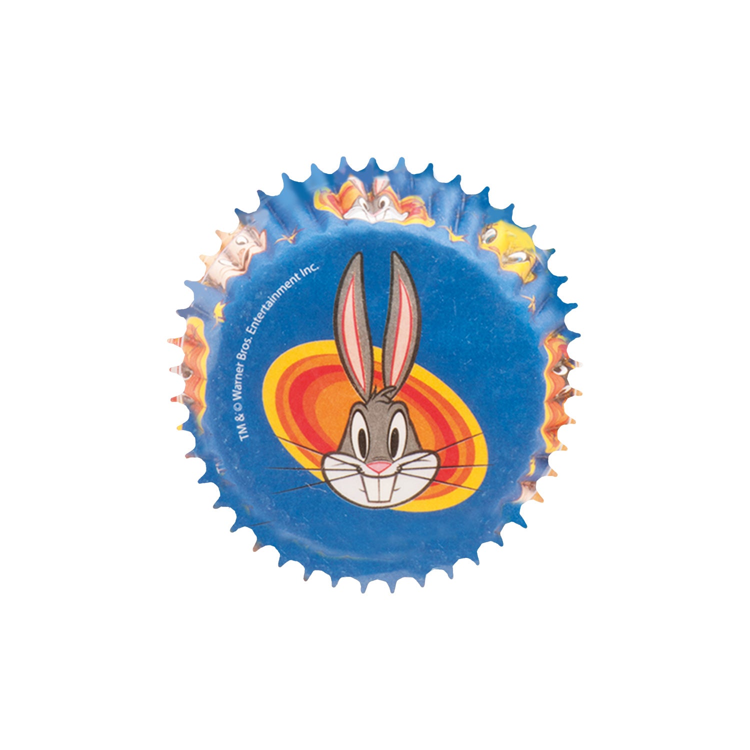 8 BLISTERS 50 CÁPSULAS CUPCAKE LOONEY TUNES Ø 5 CM x H 3 CM