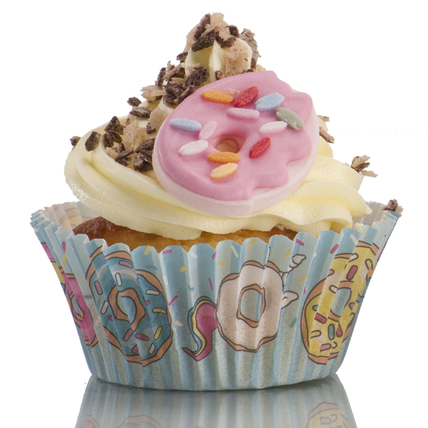 BLISTER 25 CÁPSULAS CUPCAKE FAST FOOD Ø 5CM H 3CM