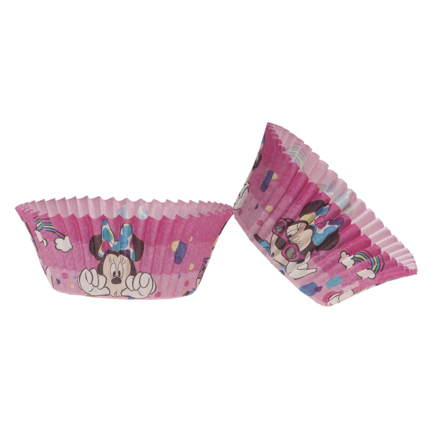 BLISTER 25 PIROTTINI CUPCAKE MINNIE Ø 5CM H 3CM