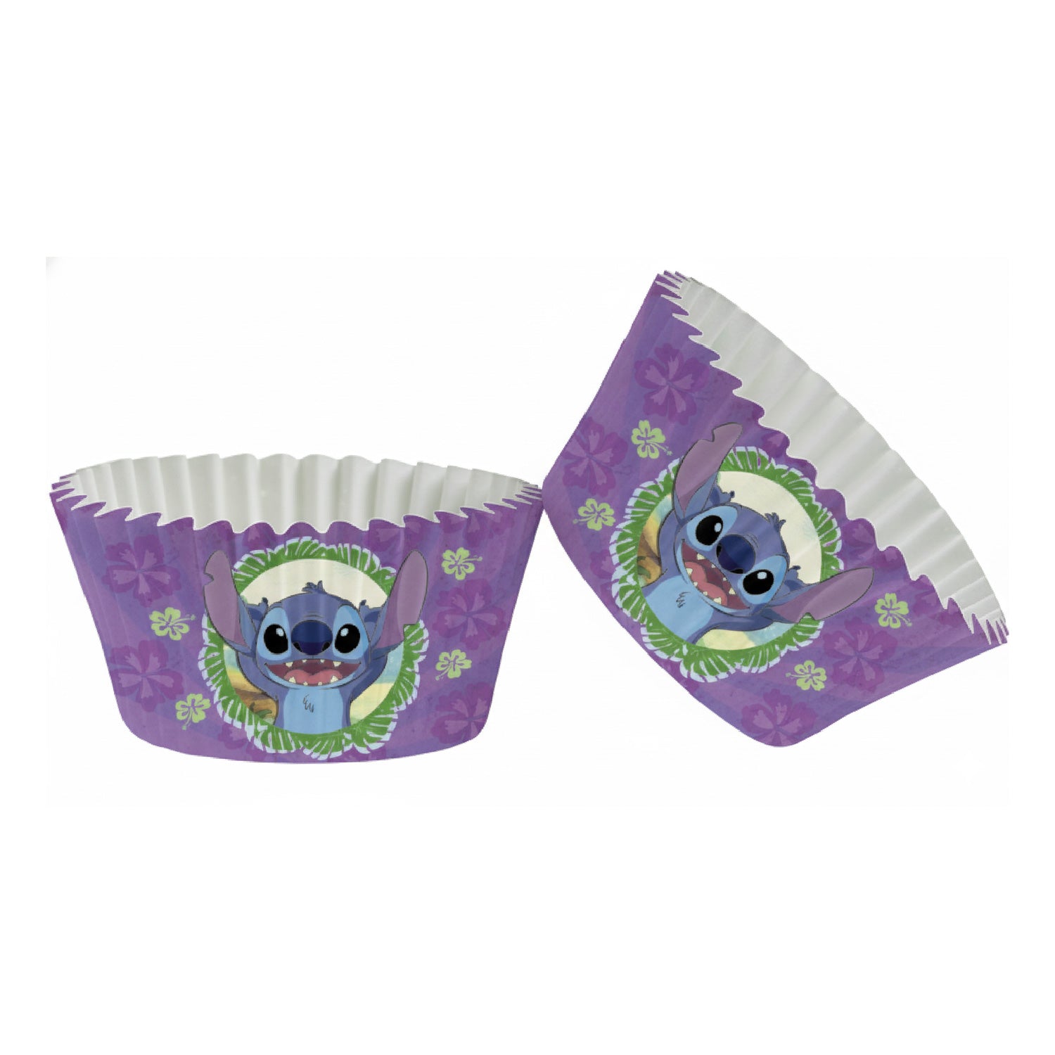 BLISTER 25 CAPSULAS CUPCAKE STITCH Ø 5CM H 3CM