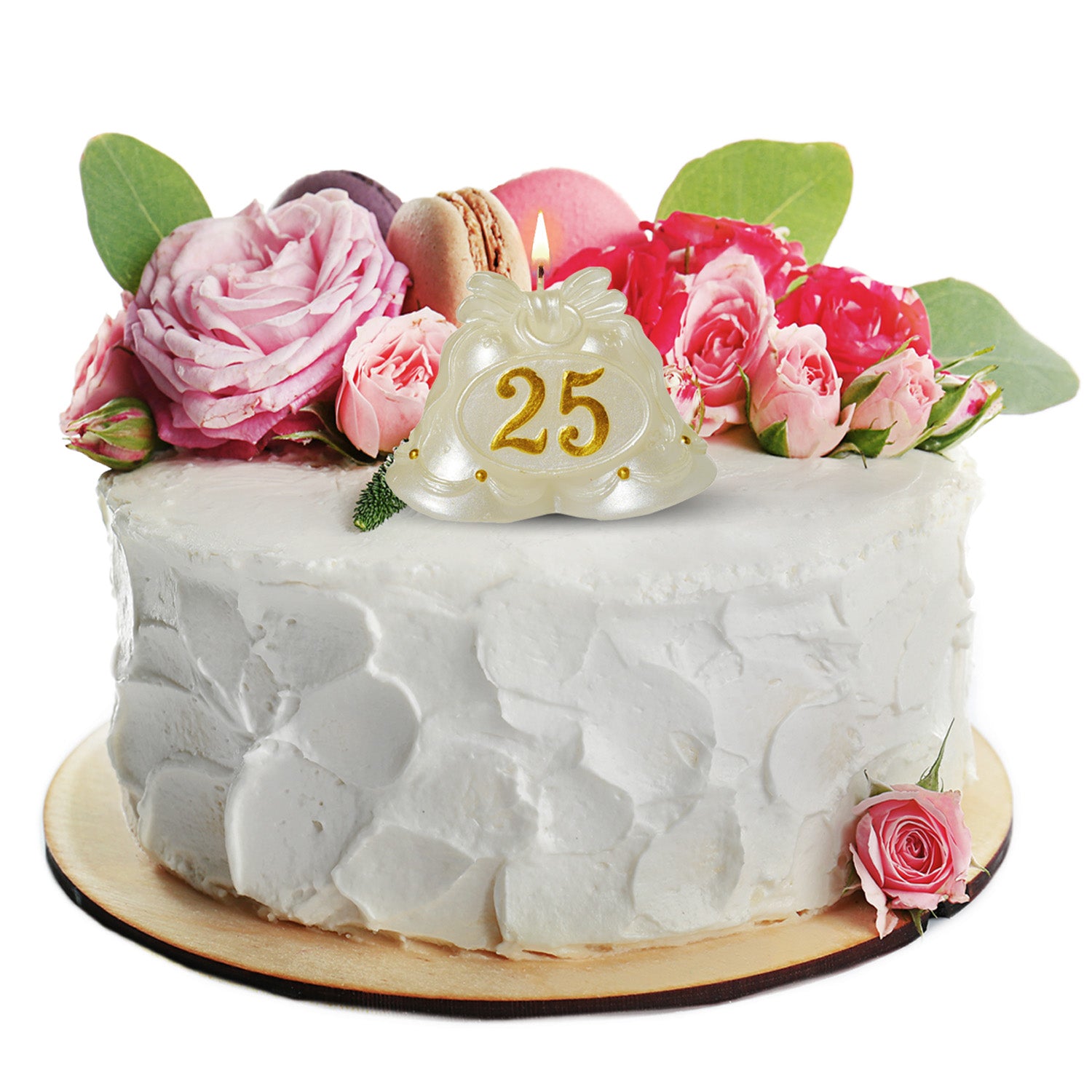 VELA 25 ANIVERSARIO 7CM