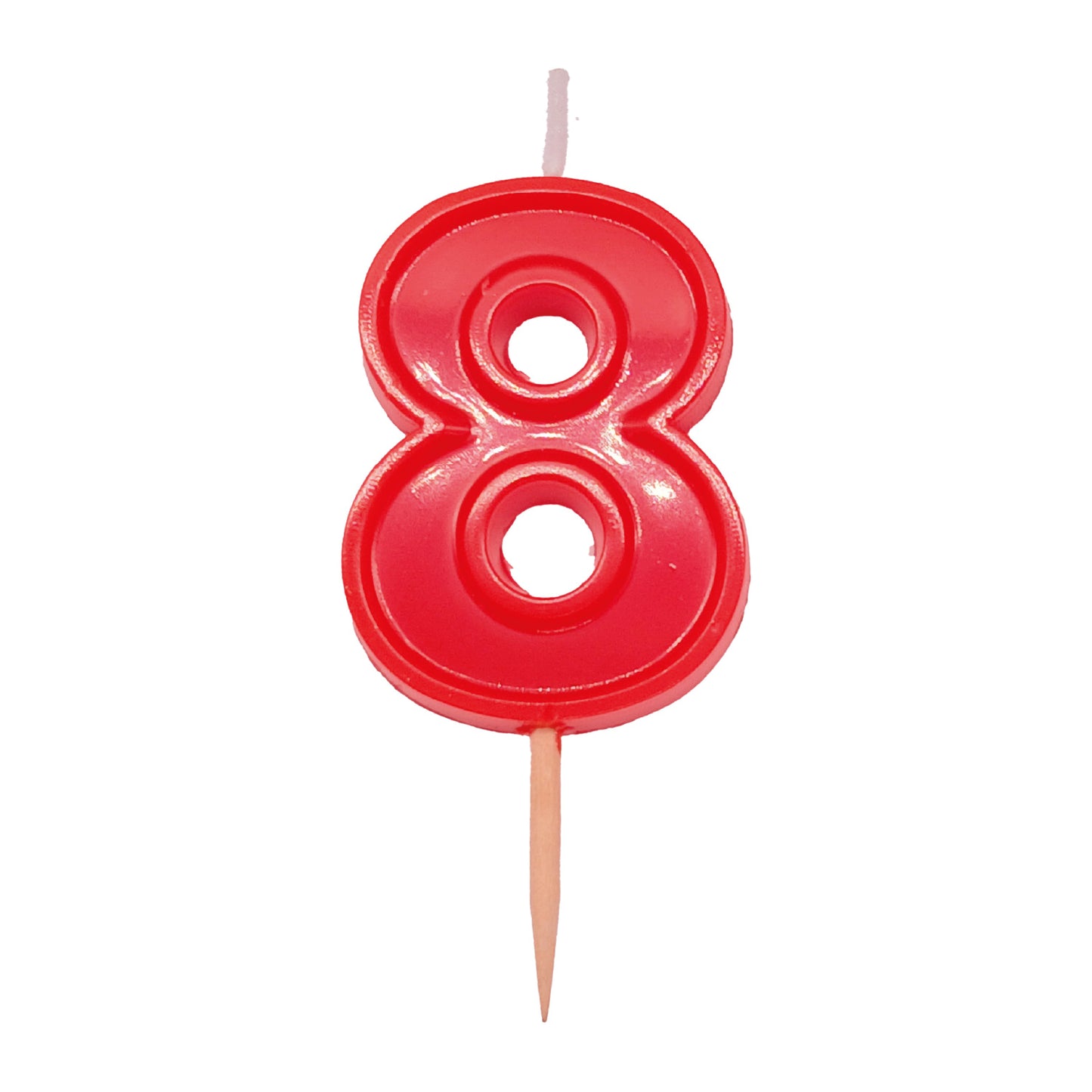 HELVET BIRTHDAY CANDLE Nº8 (4,5X3,5CM)