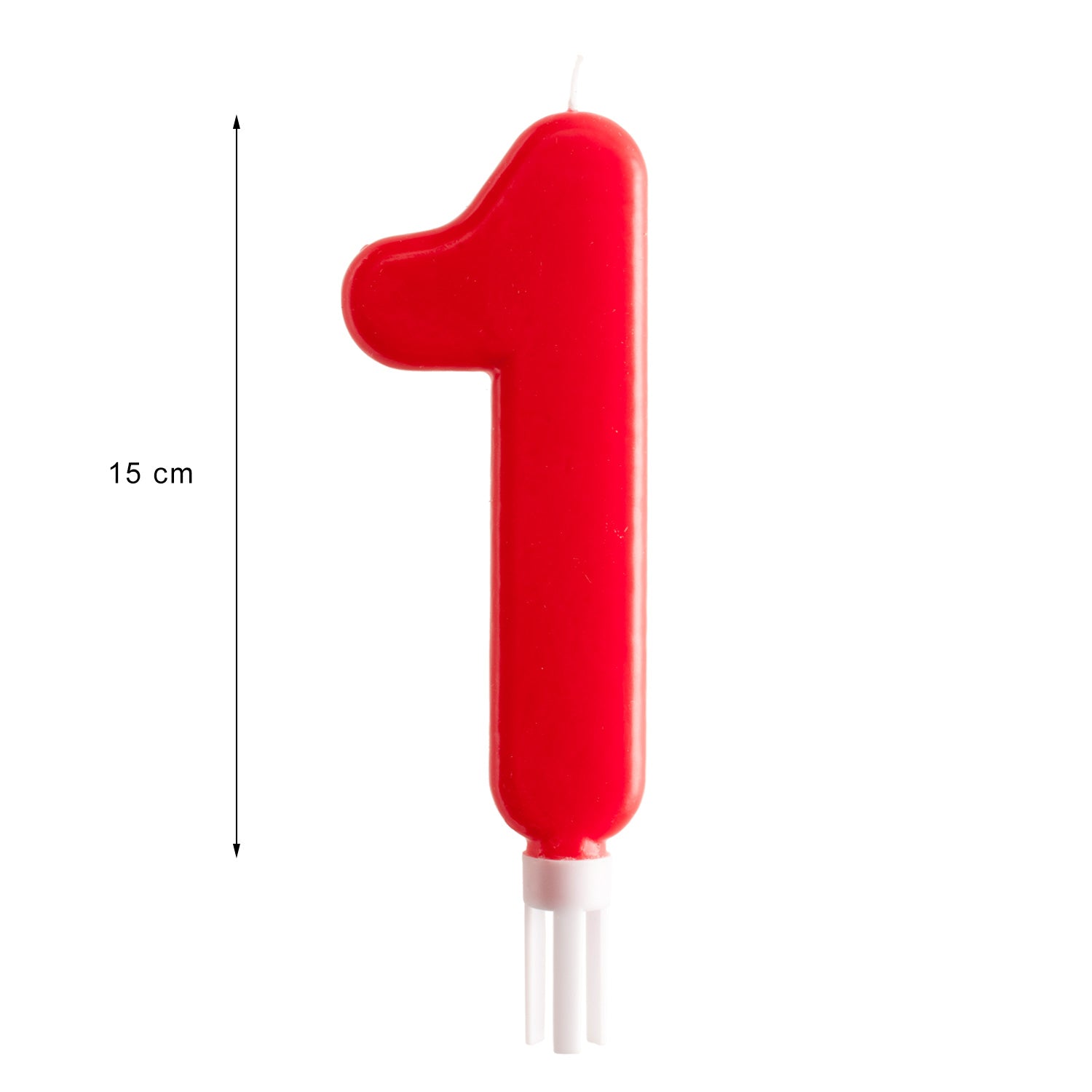 ESPOSITORE 6 CANDELINE GIGANTI Nº1 -15CM