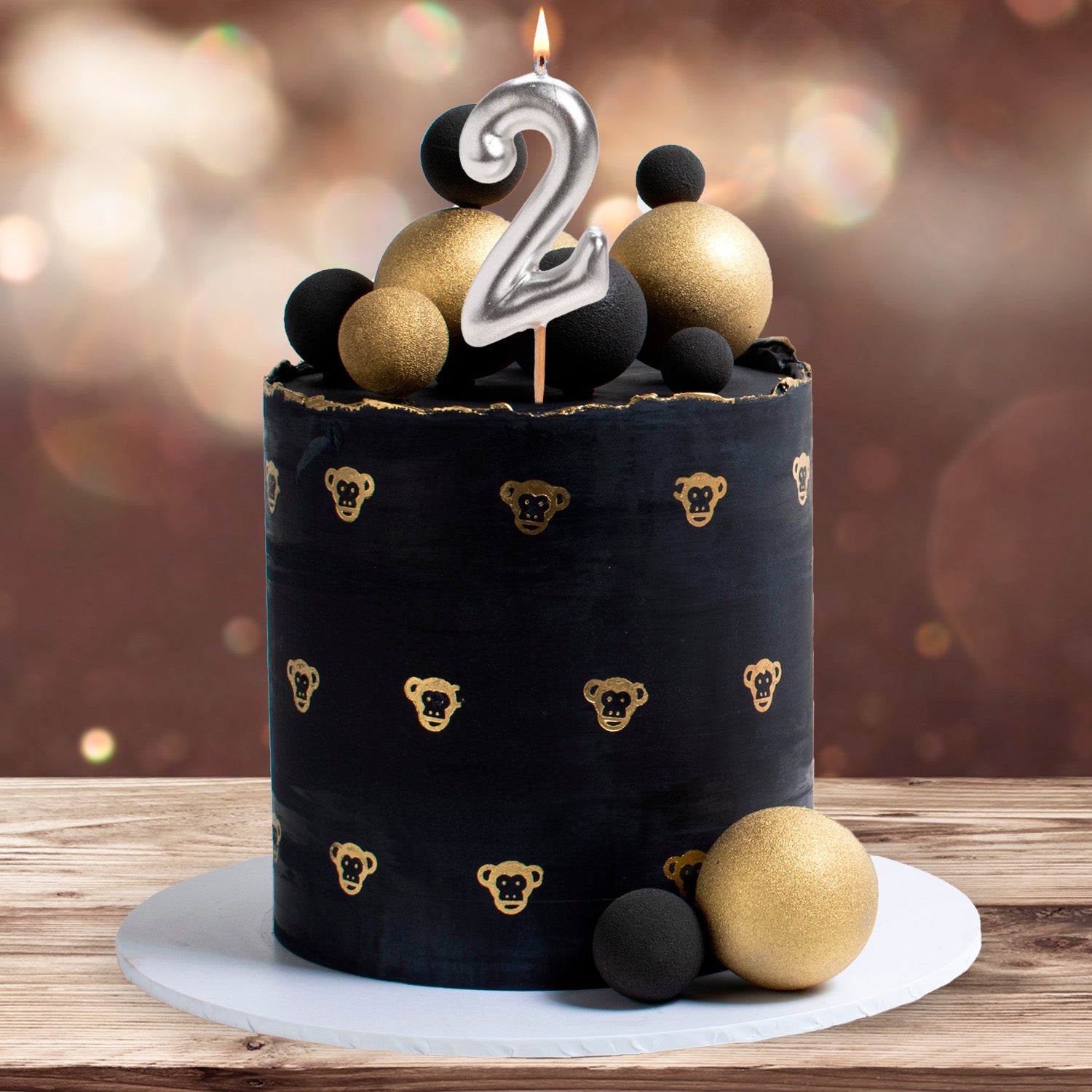 VELA ANIVERSÁRIO COMIC PRATA | Nº2