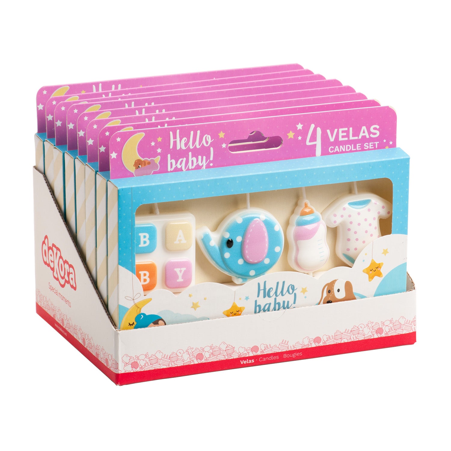 VELAS CUMPLEAÑOS MY BABY 4UD
