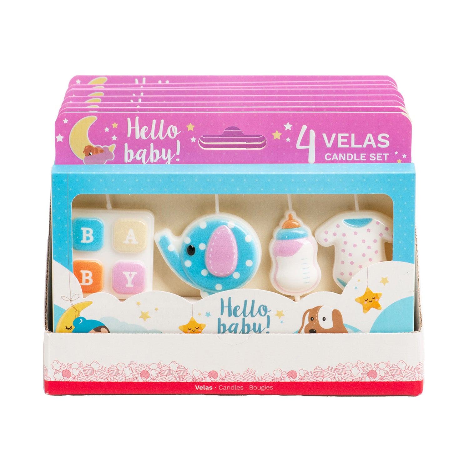 VELAS CUMPLEAÑOS MY BABY 4UD