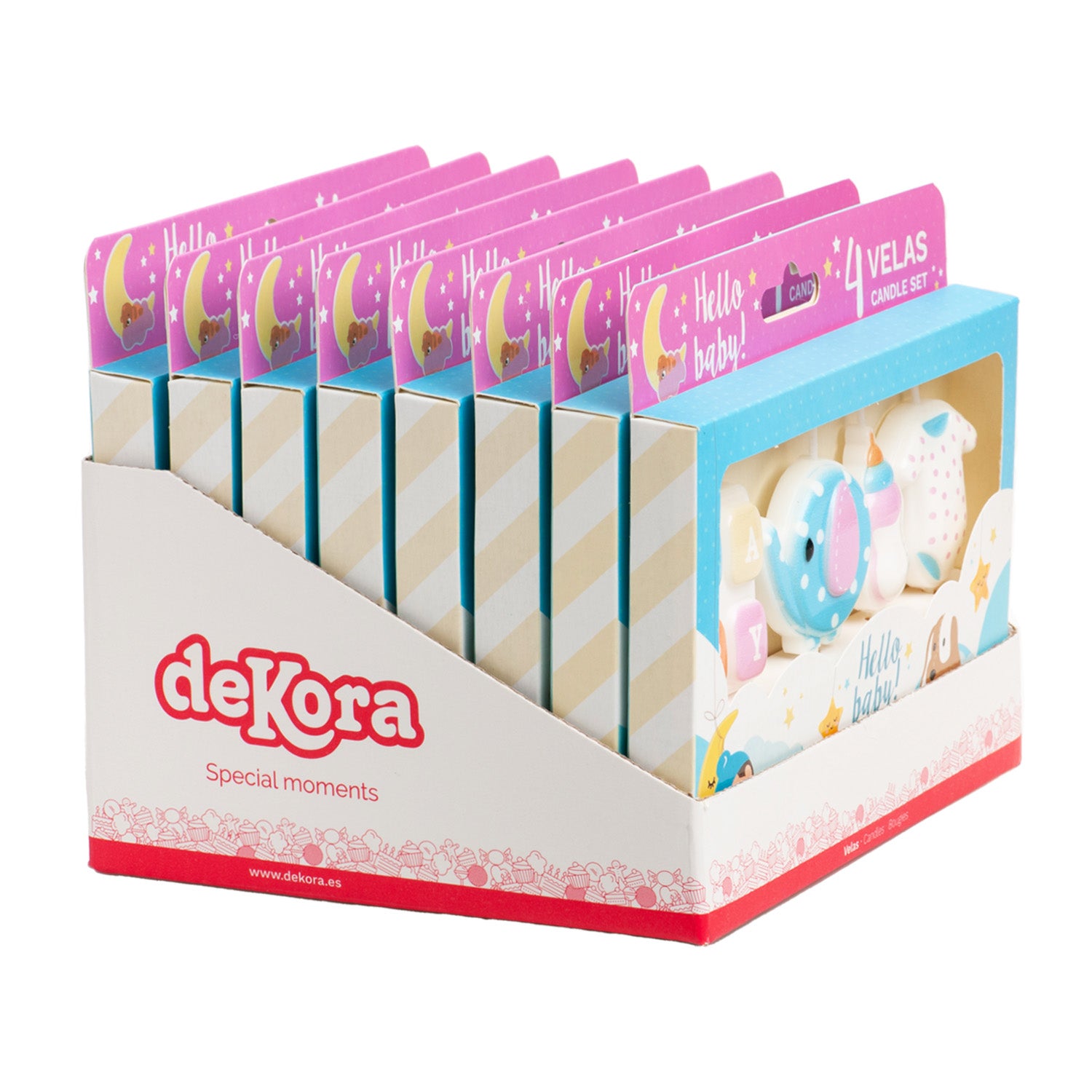 VELAS CUMPLEAÑOS MY BABY 4UD