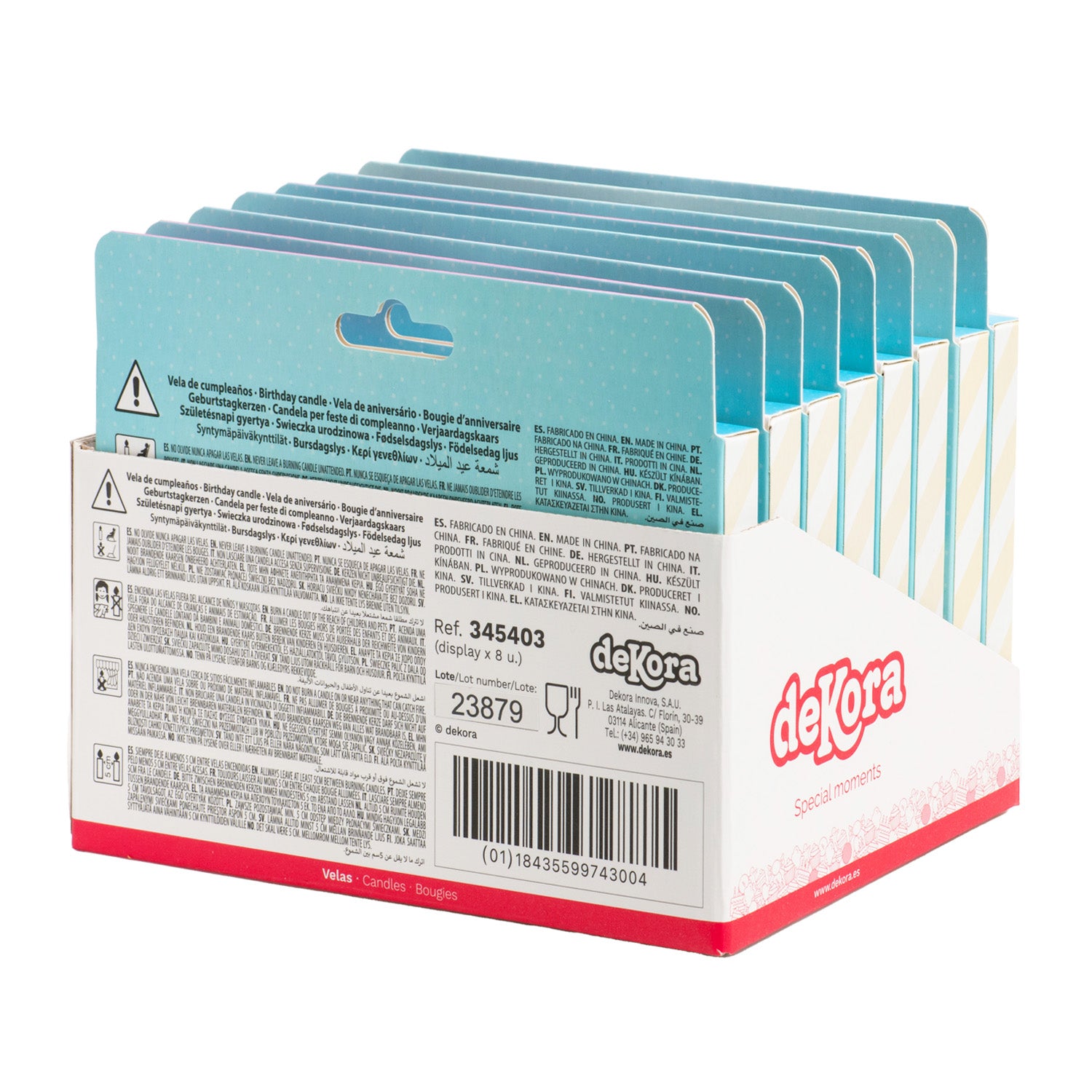 VELAS CUMPLEAÑOS MY BABY 4UD