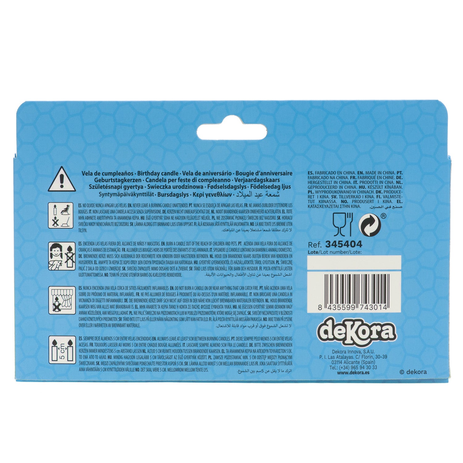 VELAS CUMPLEAÑOS DINOSAURIOS 4UD