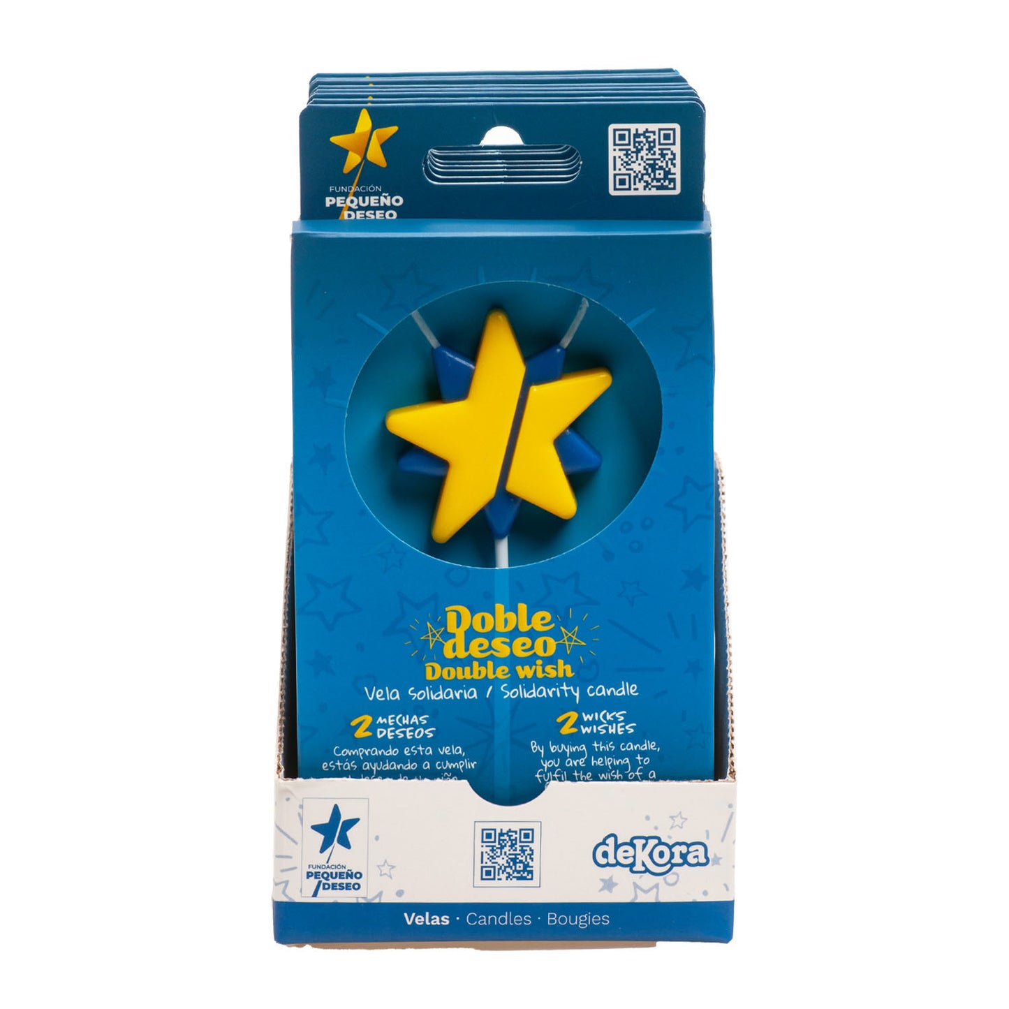 VELA SOLIDARIA PREMIUM DOBLE DESEO