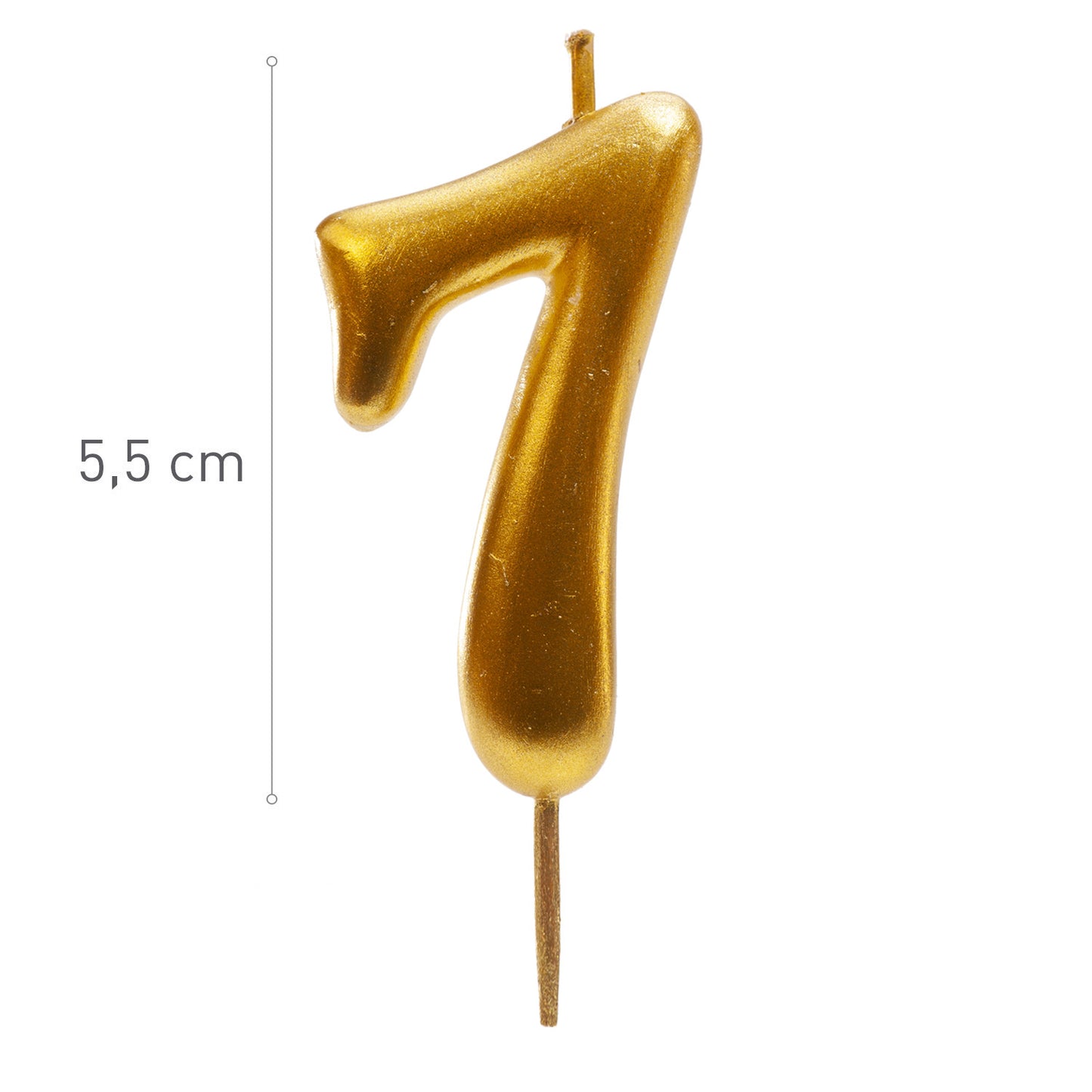 CANDELA DI COMPLEANNO COMIC D'ORO | Nº7