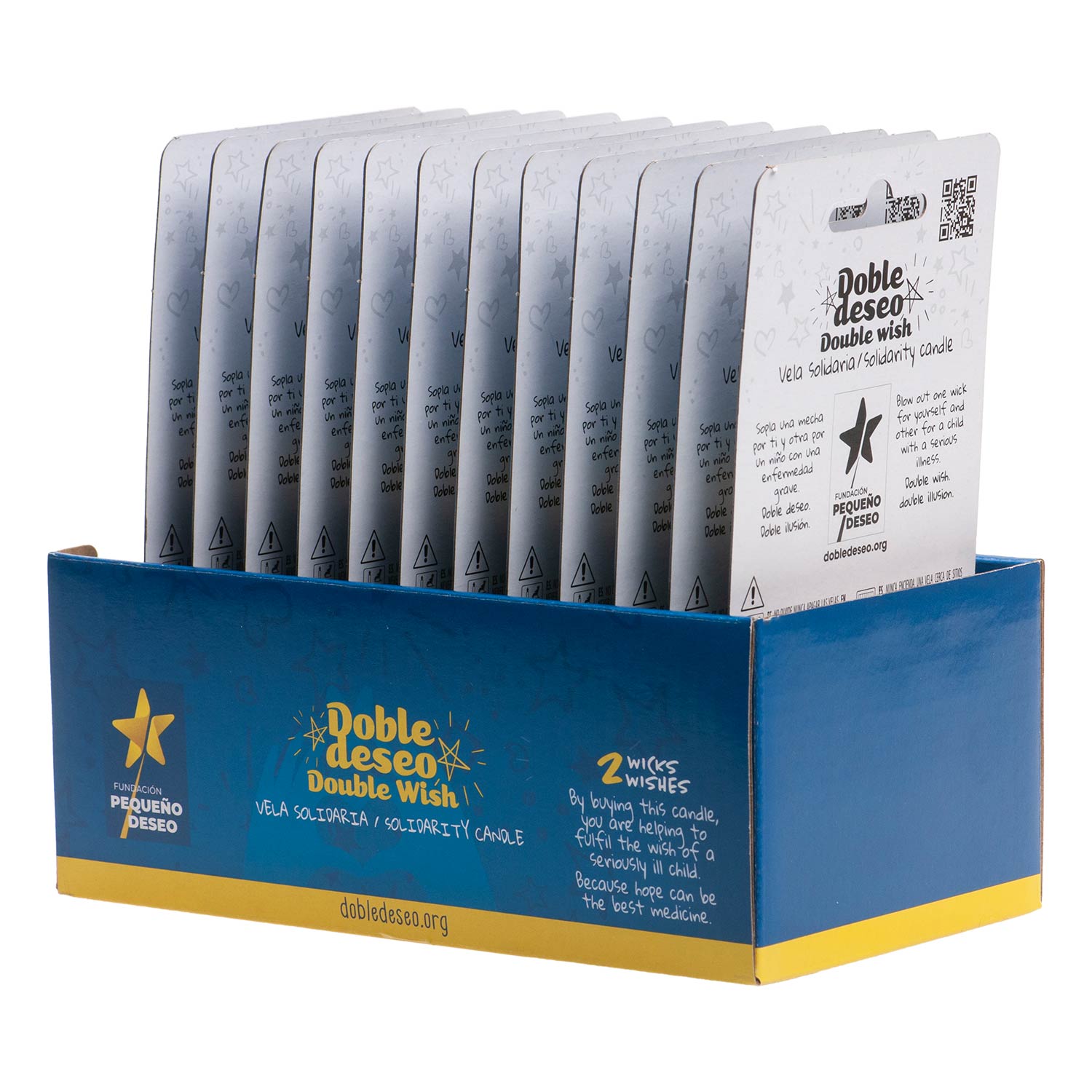 CANDELA DI COMPLEANNO SOLIDARIETÀ STELLA | Nº0