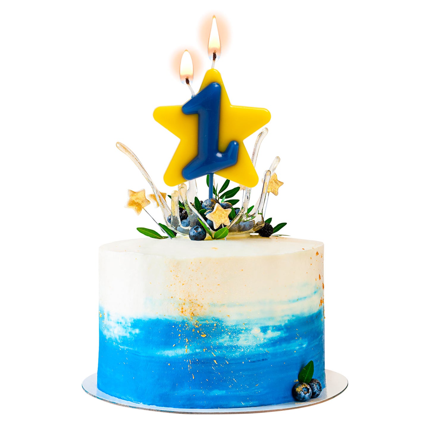 CANDELA DI COMPLEANNO SOLIDARIETÀ STELLA | Nº1