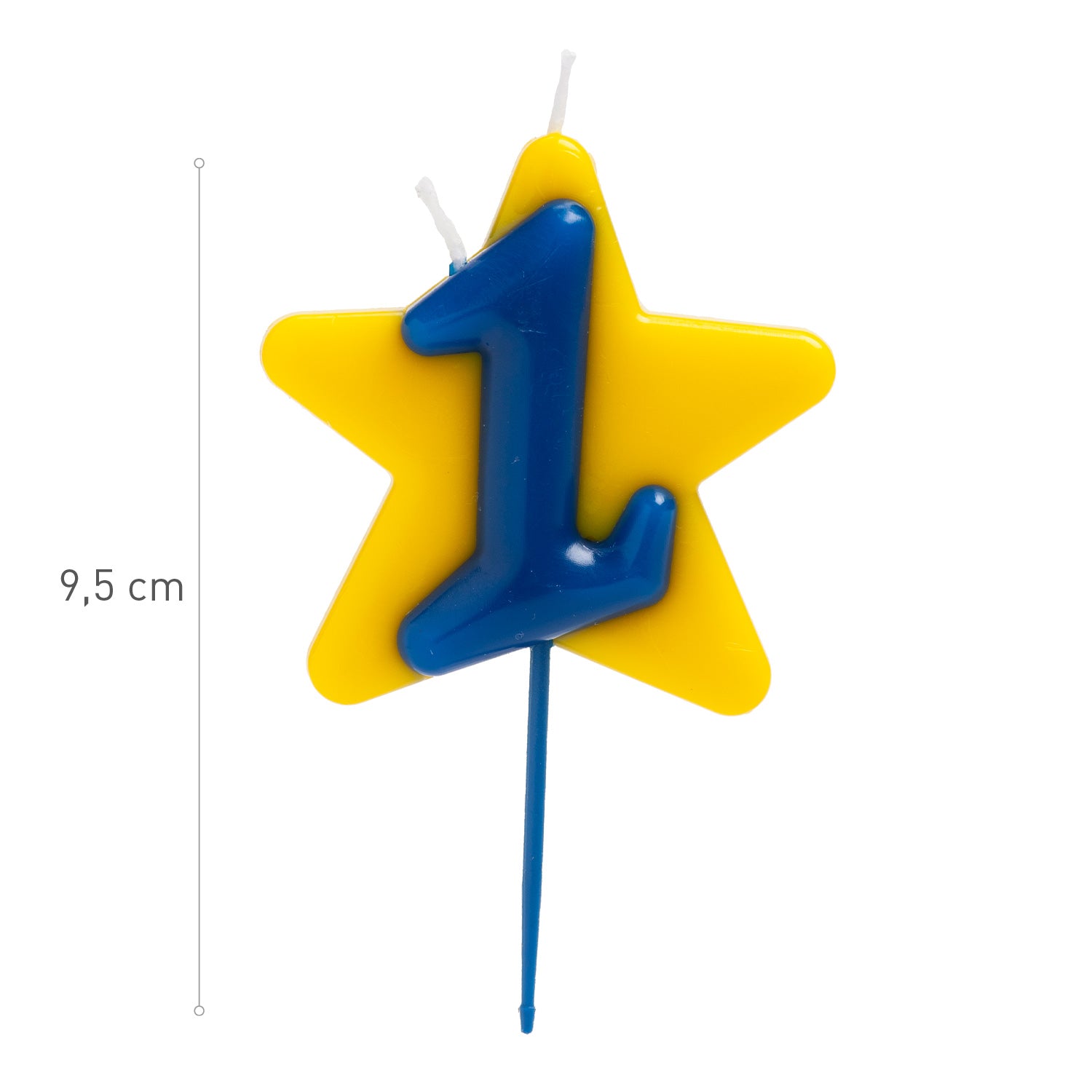 CANDELA DI COMPLEANNO SOLIDARIETÀ STELLA | Nº1