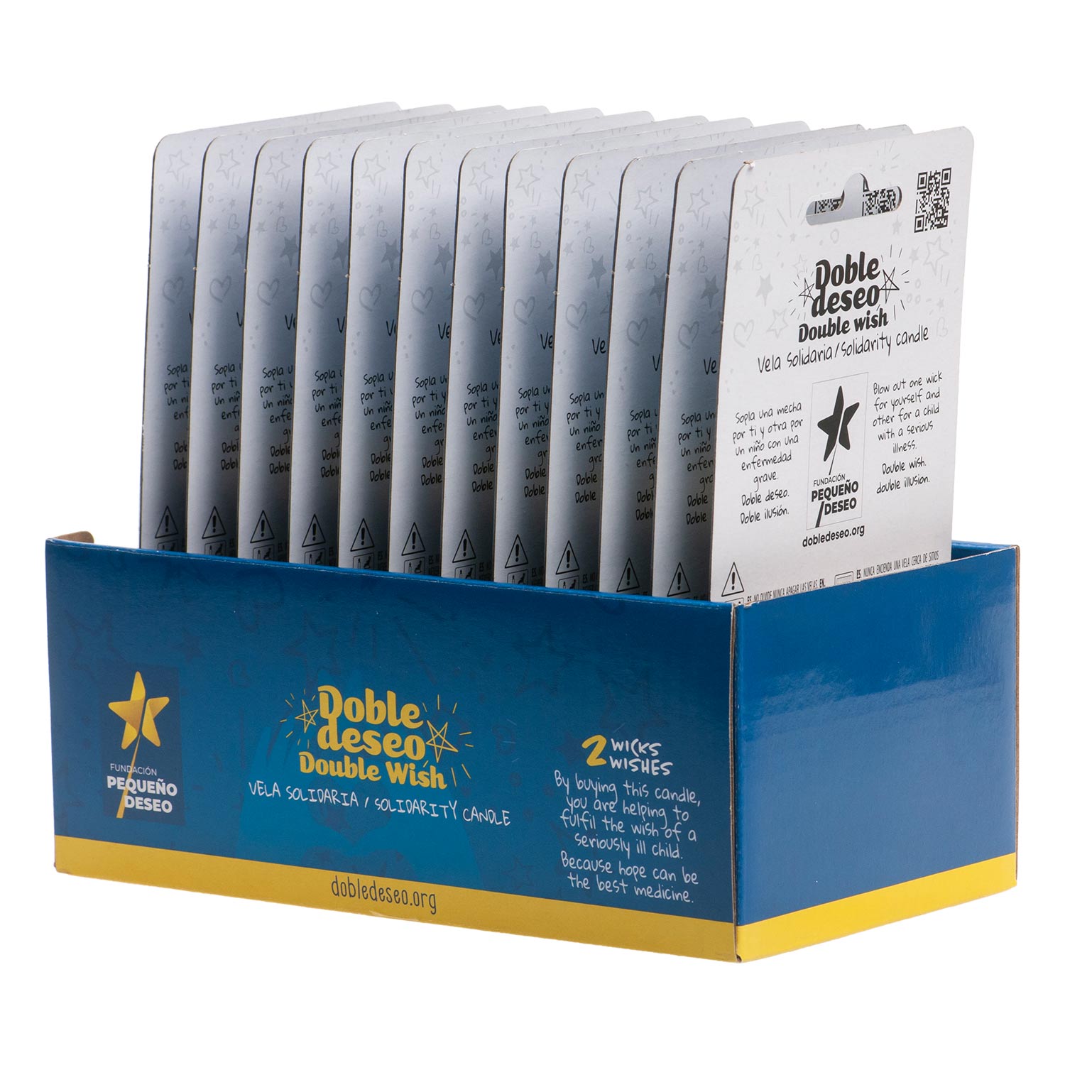 CANDELA DI COMPLEANNO SOLIDARIETÀ STELLA | Nº2