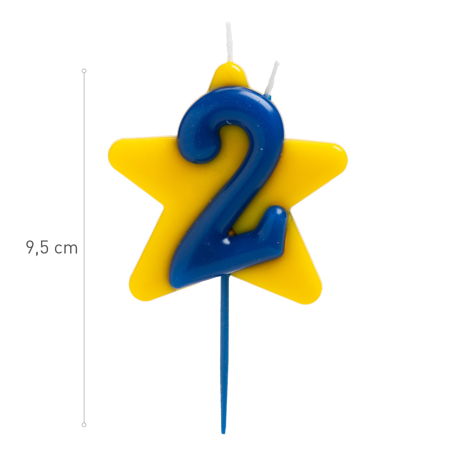 CANDELA DI COMPLEANNO SOLIDARIETÀ STELLA | Nº2