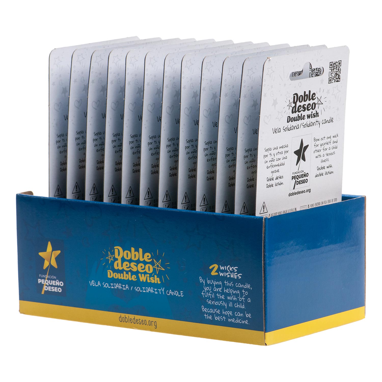 CANDELA DI COMPLEANNO SOLIDARIETÀ STELLA | Nº3