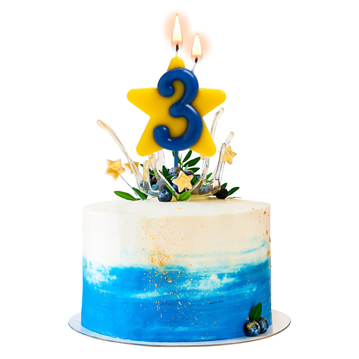 CANDELA DI COMPLEANNO SOLIDARIETÀ STELLA | Nº3